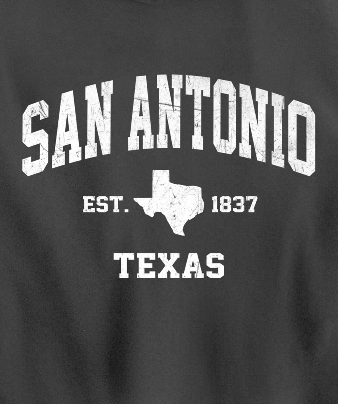 San Antonio Texas TX USA vintage state Athletic style gift Pullover Hoodie