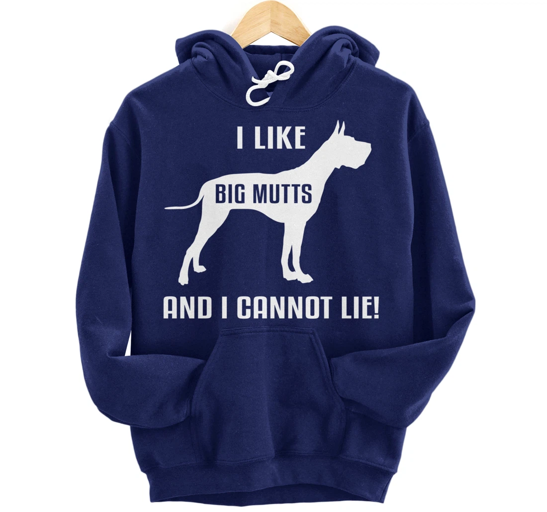 SRGDRR (Texas) Great Dane Rescue Apparel - Big Mutts Pullover Hoodie