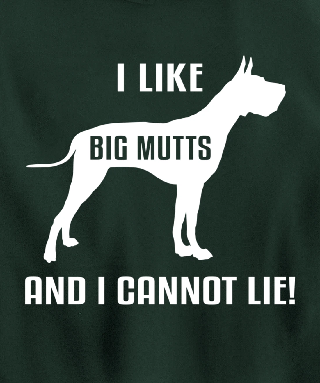 SRGDRR (Texas) Great Dane Rescue Apparel - Big Mutts Pullover Hoodie