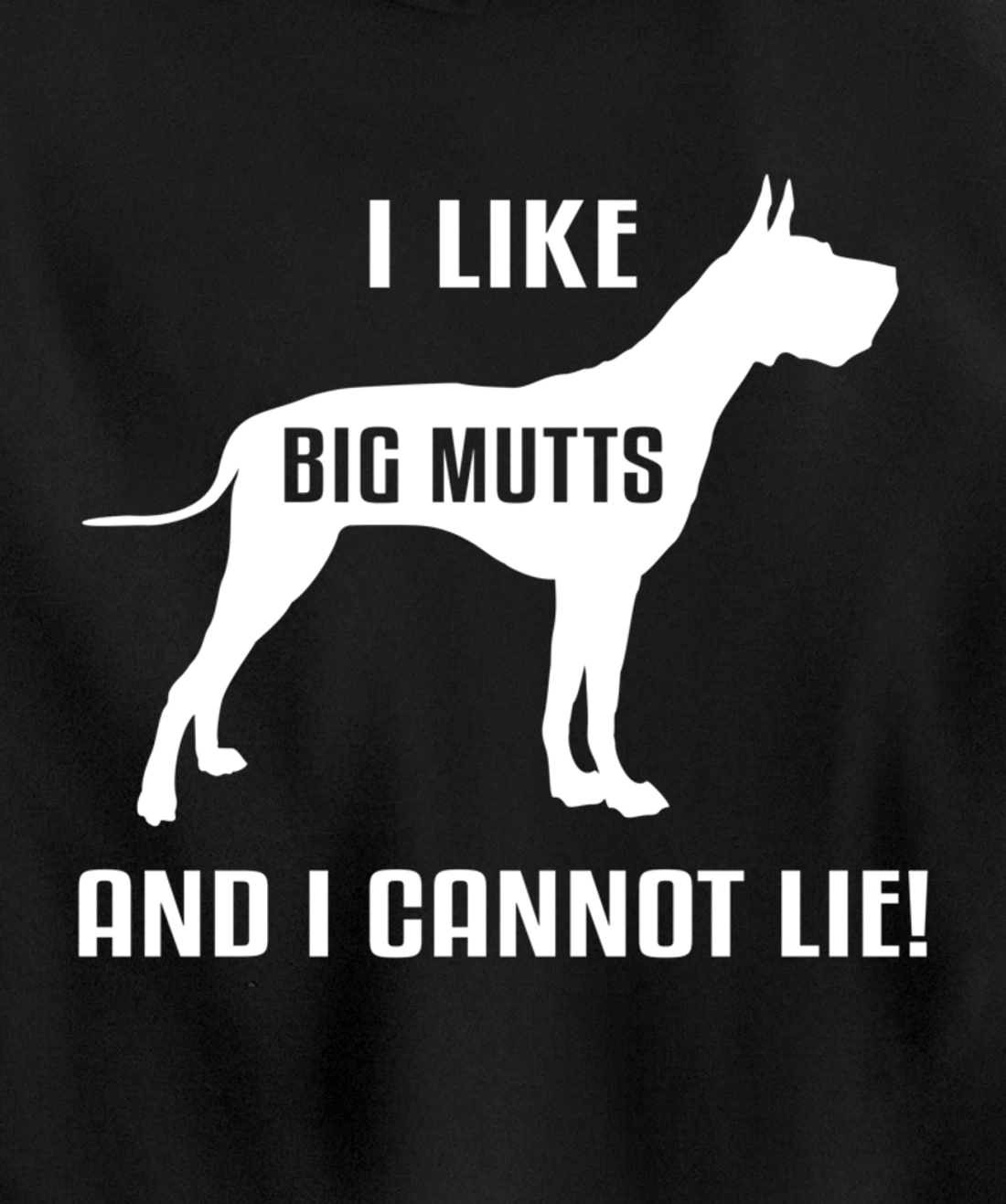 SRGDRR (Texas) Great Dane Rescue Apparel - Big Mutts Pullover Hoodie