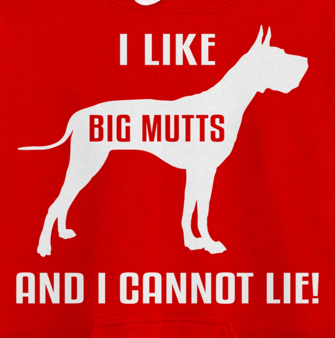 SRGDRR (Texas) Great Dane Rescue Apparel - Big Mutts Pullover Hoodie