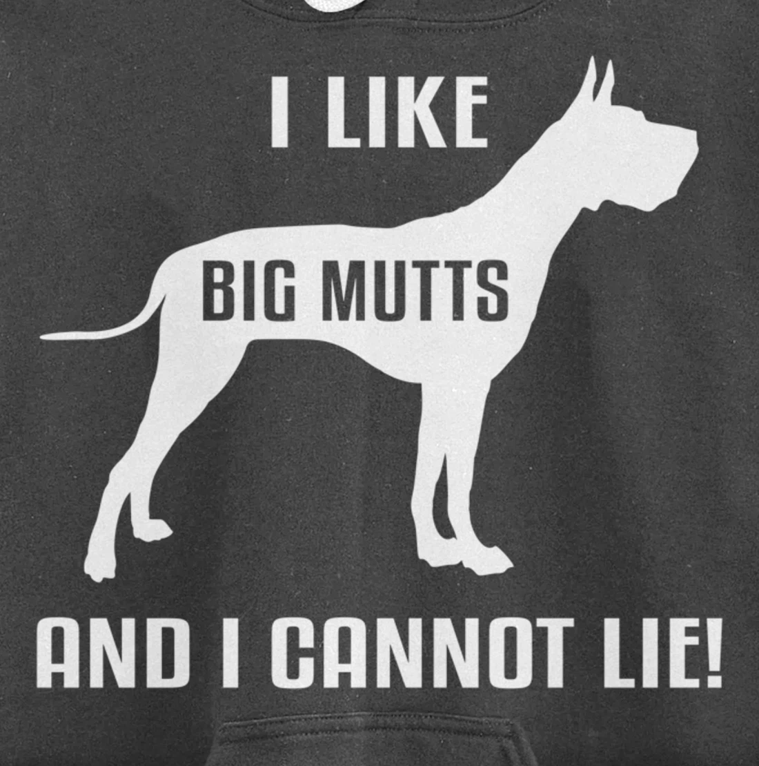 SRGDRR (Texas) Great Dane Rescue Apparel - Big Mutts Pullover Hoodie