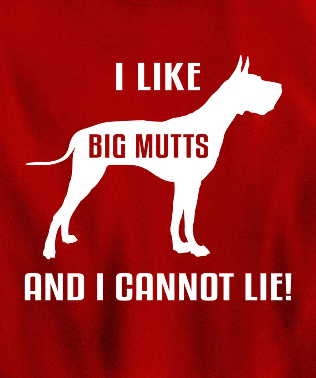 SRGDRR (Texas) Great Dane Rescue Apparel - Big Mutts Pullover Hoodie