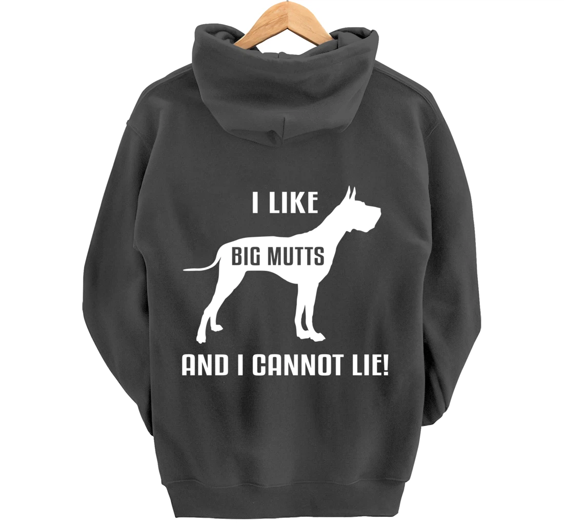 SRGDRR (Texas) Great Dane Rescue Apparel - Big Mutts Pullover Hoodie