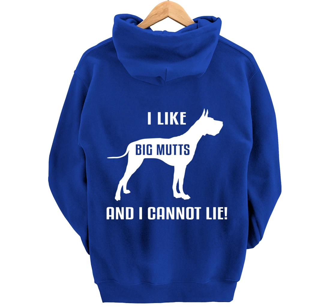 SRGDRR (Texas) Great Dane Rescue Apparel - Big Mutts Pullover Hoodie