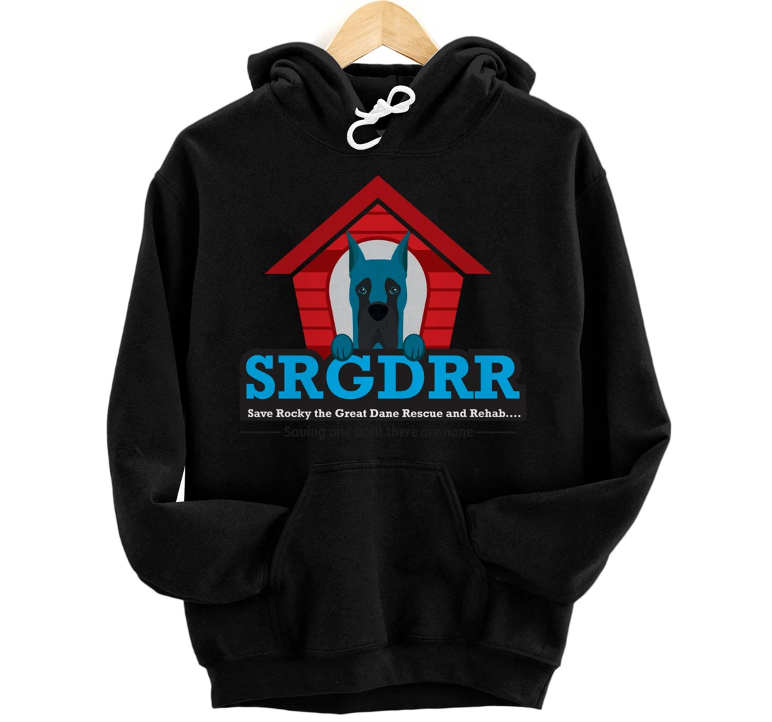 SRGDRR (Texas) Great Dane Rescue Apparel - Logo Pullover Hoodie