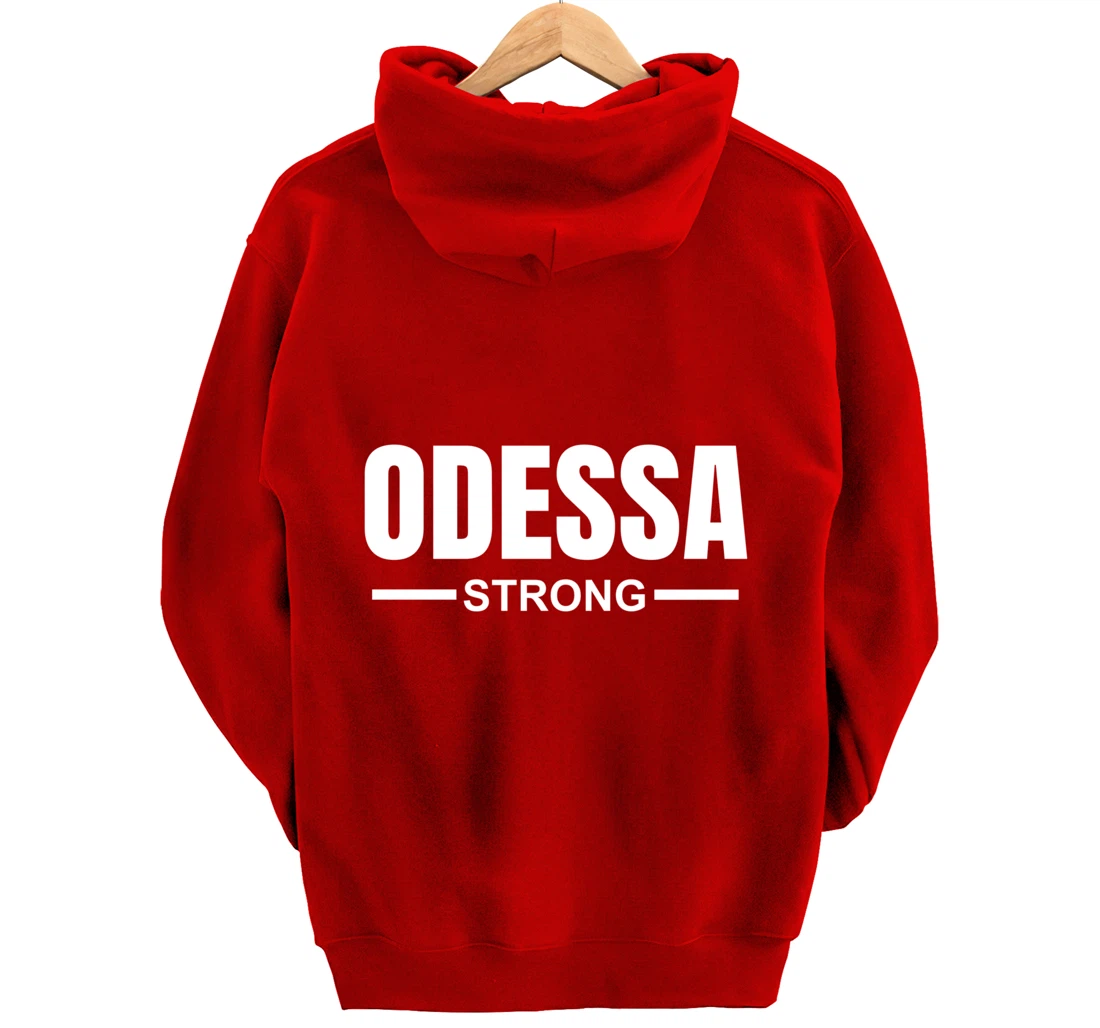 Odessa Strong Community Strength Prayer & Support Texas Pullover Hoodie
