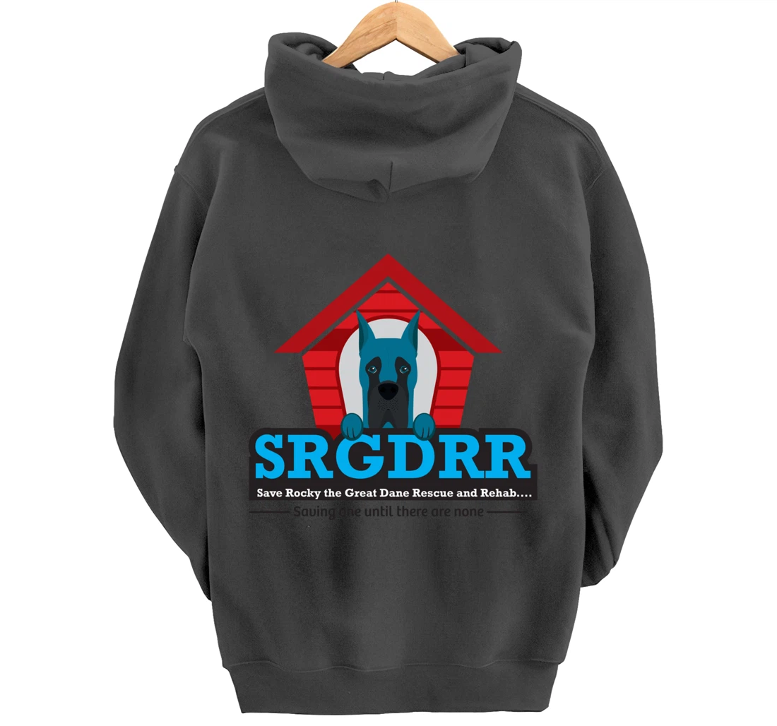 SRGDRR (Texas) Great Dane Rescue Apparel - Logo Pullover Hoodie