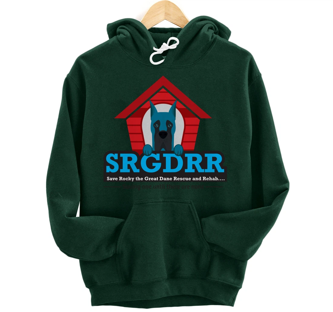 SRGDRR (Texas) Great Dane Rescue Apparel - Logo Pullover Hoodie