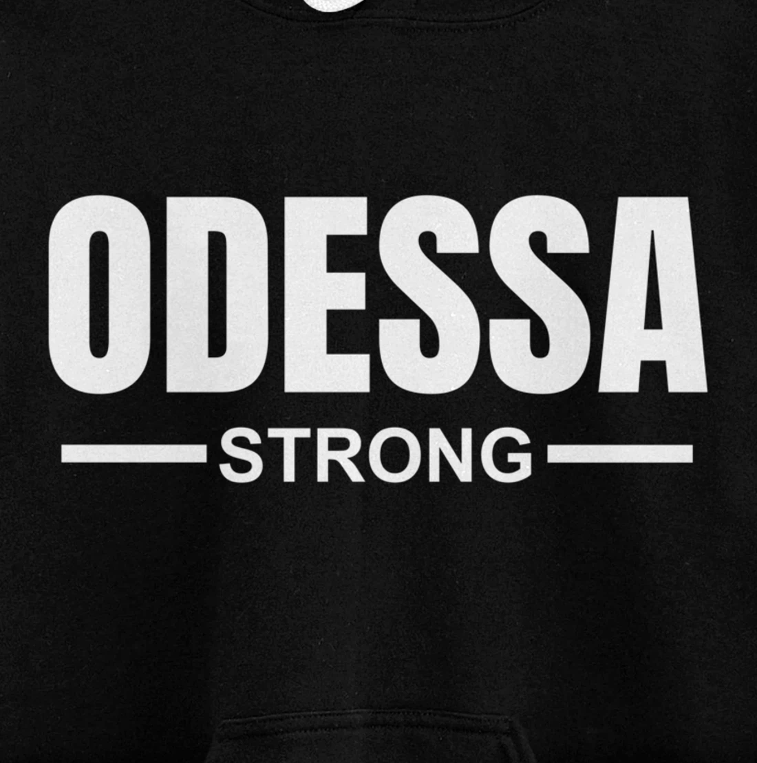 Odessa Strong Community Strength Prayer & Support Texas Pullover Hoodie
