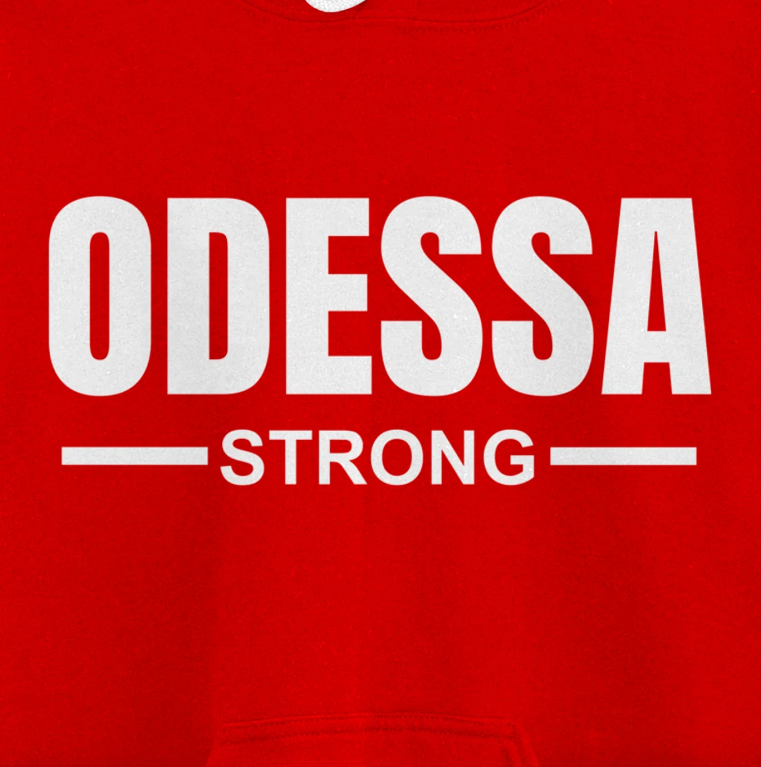 Odessa Strong Community Strength Prayer & Support Texas Pullover Hoodie
