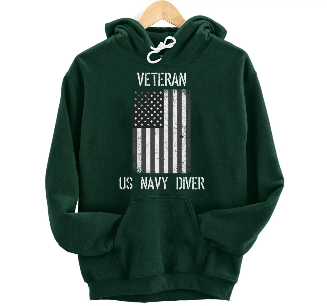 Veteran US NAVY DIVER Pullover Hoodie