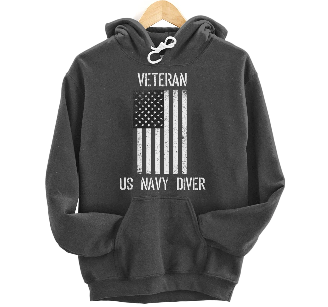 Veteran US NAVY DIVER Pullover Hoodie