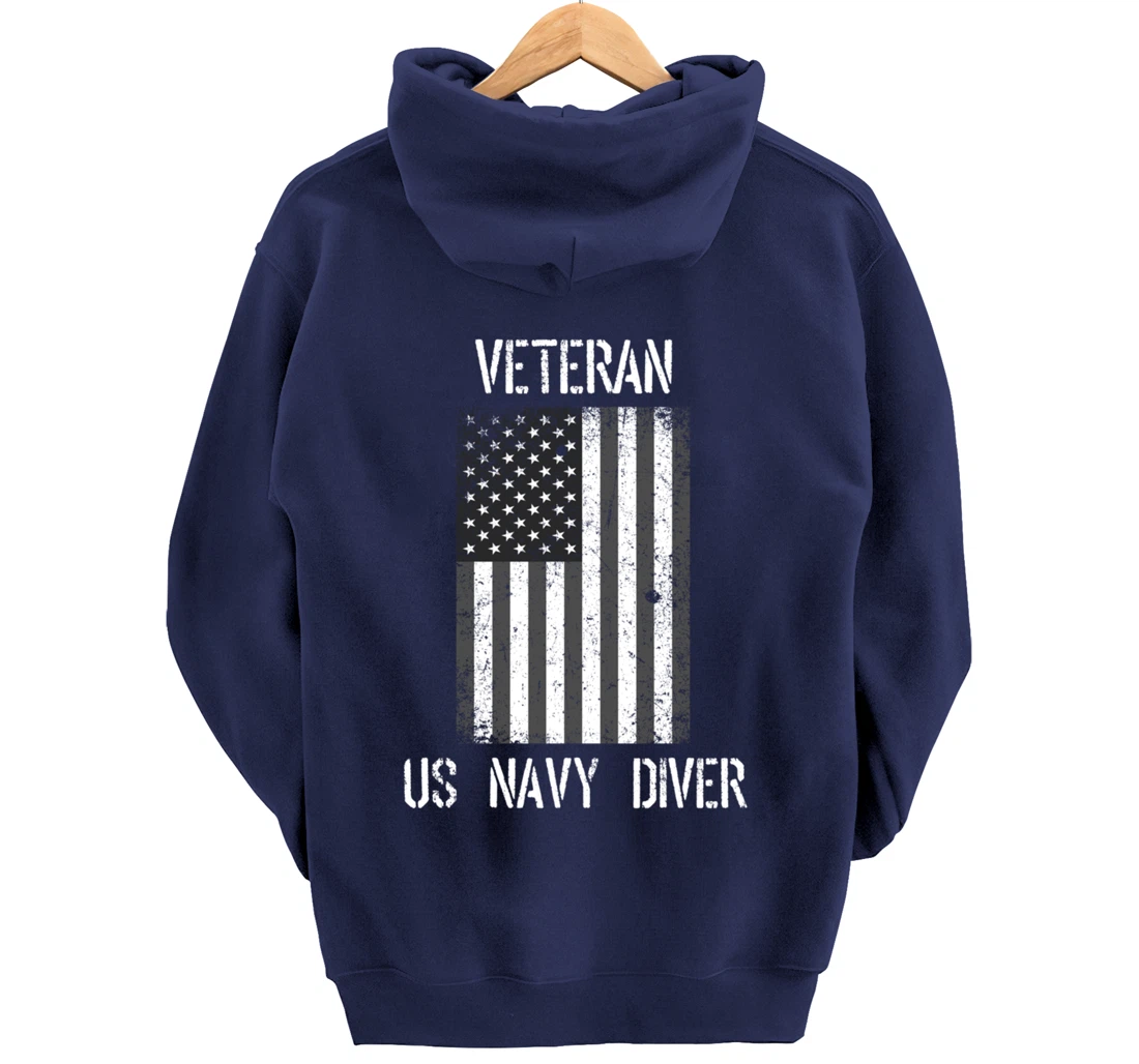 Veteran US NAVY DIVER Pullover Hoodie