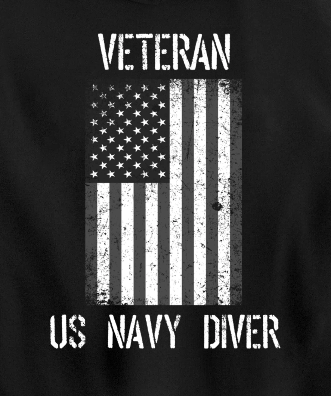 Veteran US NAVY DIVER Pullover Hoodie