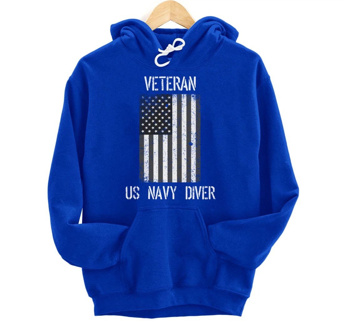 Veteran US NAVY DIVER Pullover Hoodie