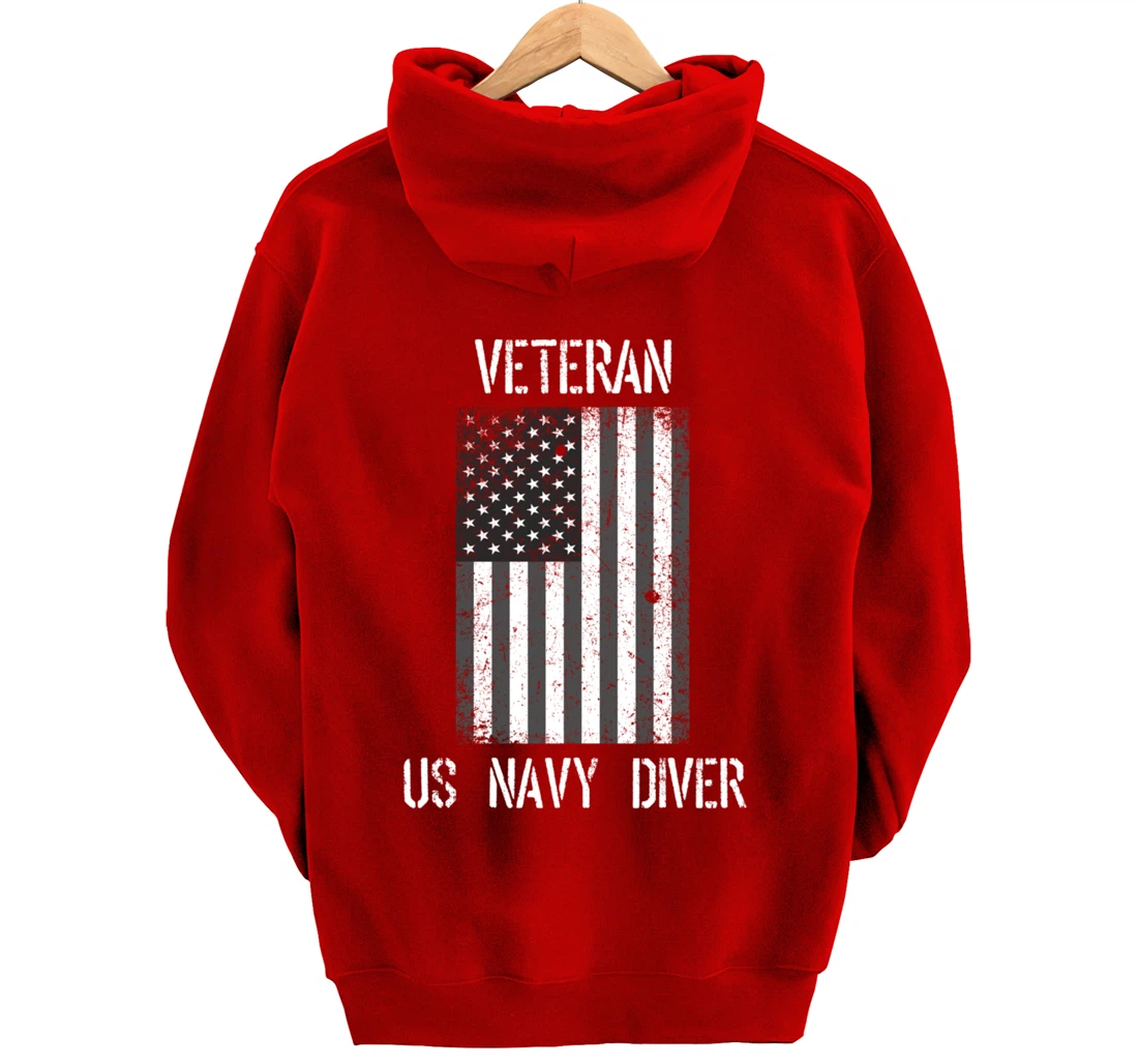 Veteran US NAVY DIVER Pullover Hoodie