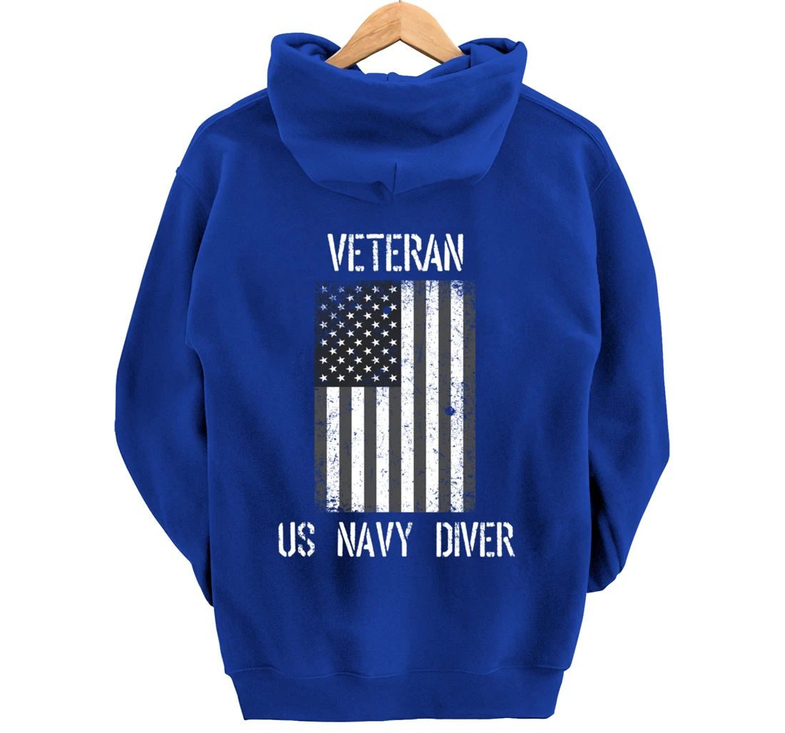 Veteran US NAVY DIVER Pullover Hoodie