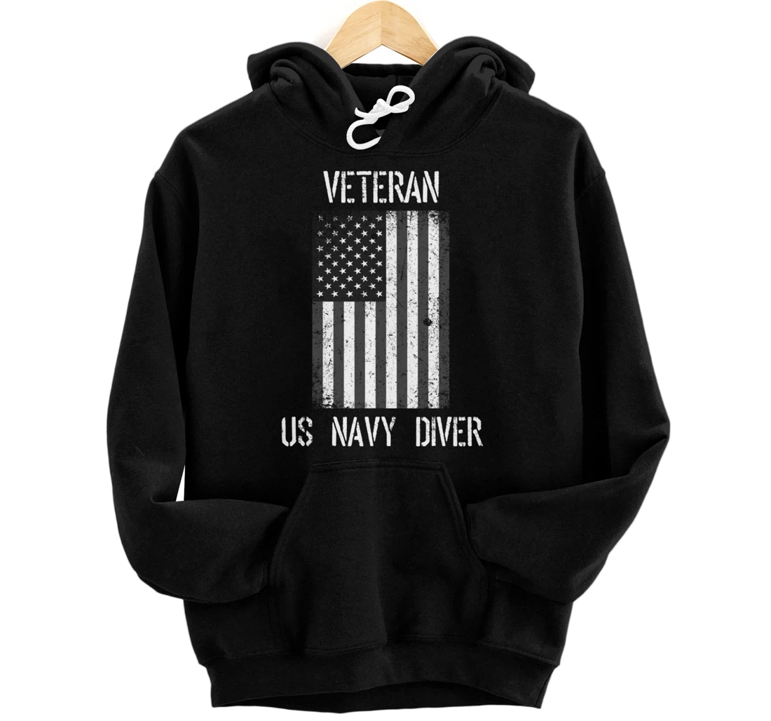 Veteran US NAVY DIVER Pullover Hoodie