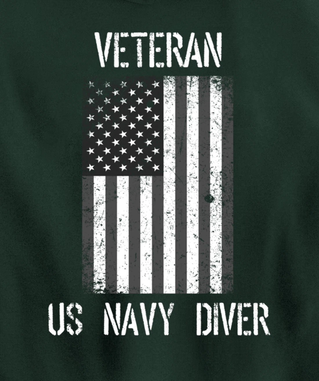 Veteran US NAVY DIVER Pullover Hoodie