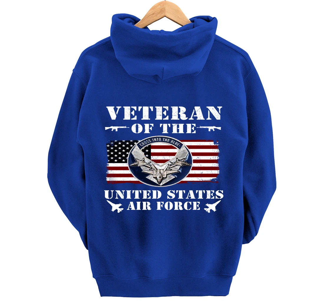 VETERAN 365 Veteran Of The United States Air Force Pullover Hoodie