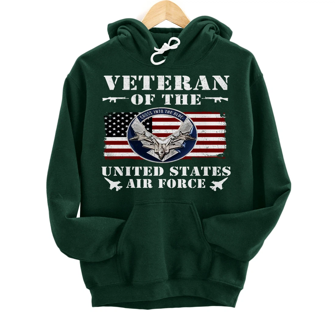 VETERAN 365 Veteran Of The United States Air Force Pullover Hoodie