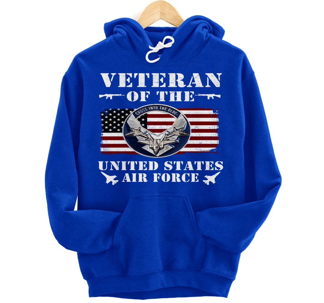 VETERAN 365 Veteran Of The United States Air Force Pullover Hoodie