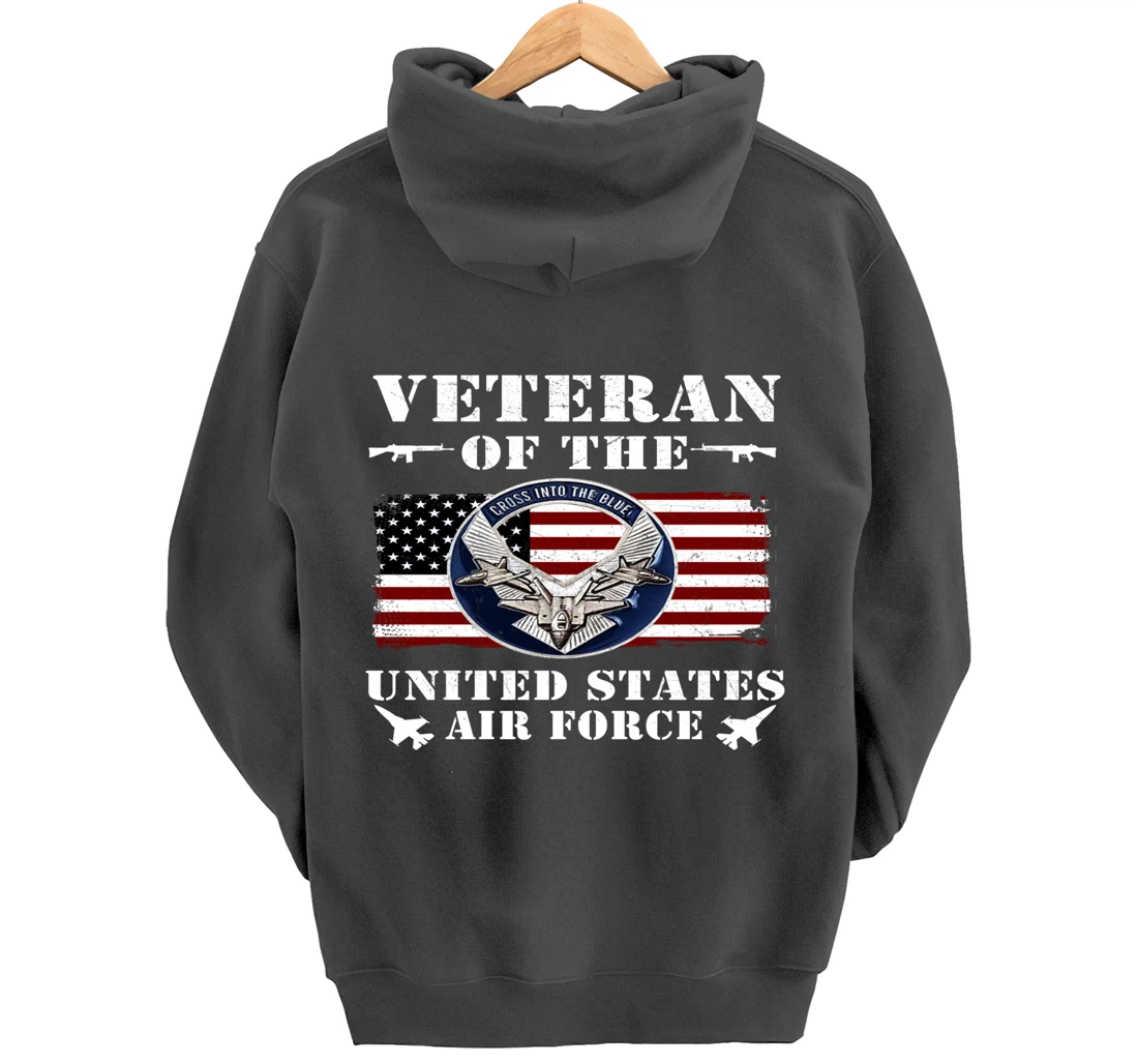 VETERAN 365 Veteran Of The United States Air Force Pullover Hoodie