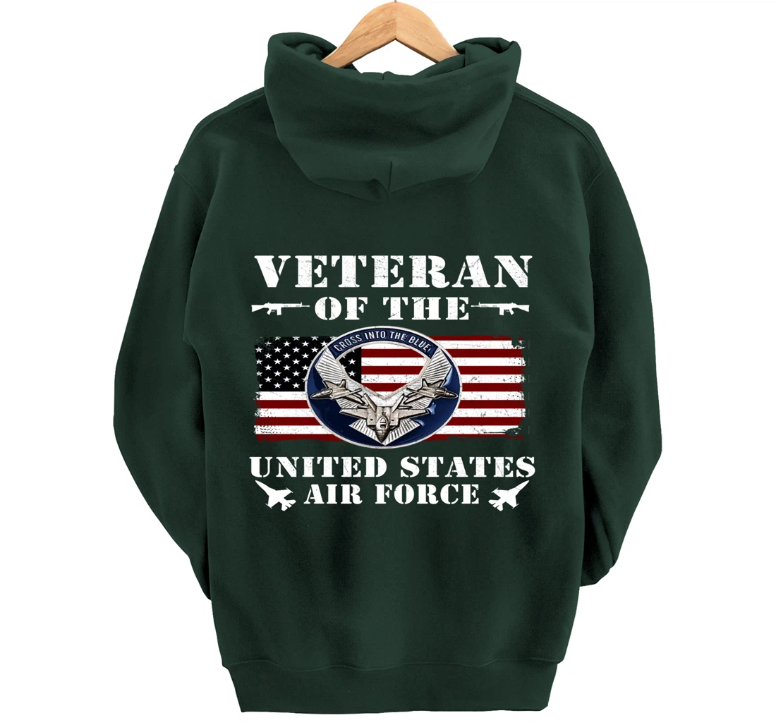 VETERAN 365 Veteran Of The United States Air Force Pullover Hoodie