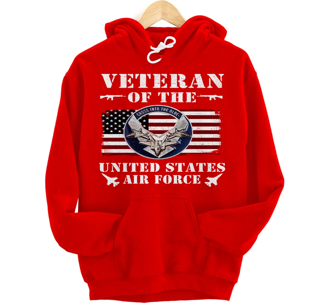 VETERAN 365 Veteran Of The United States Air Force Pullover Hoodie