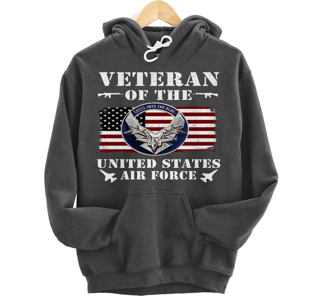 VETERAN 365 Veteran Of The United States Air Force Pullover Hoodie