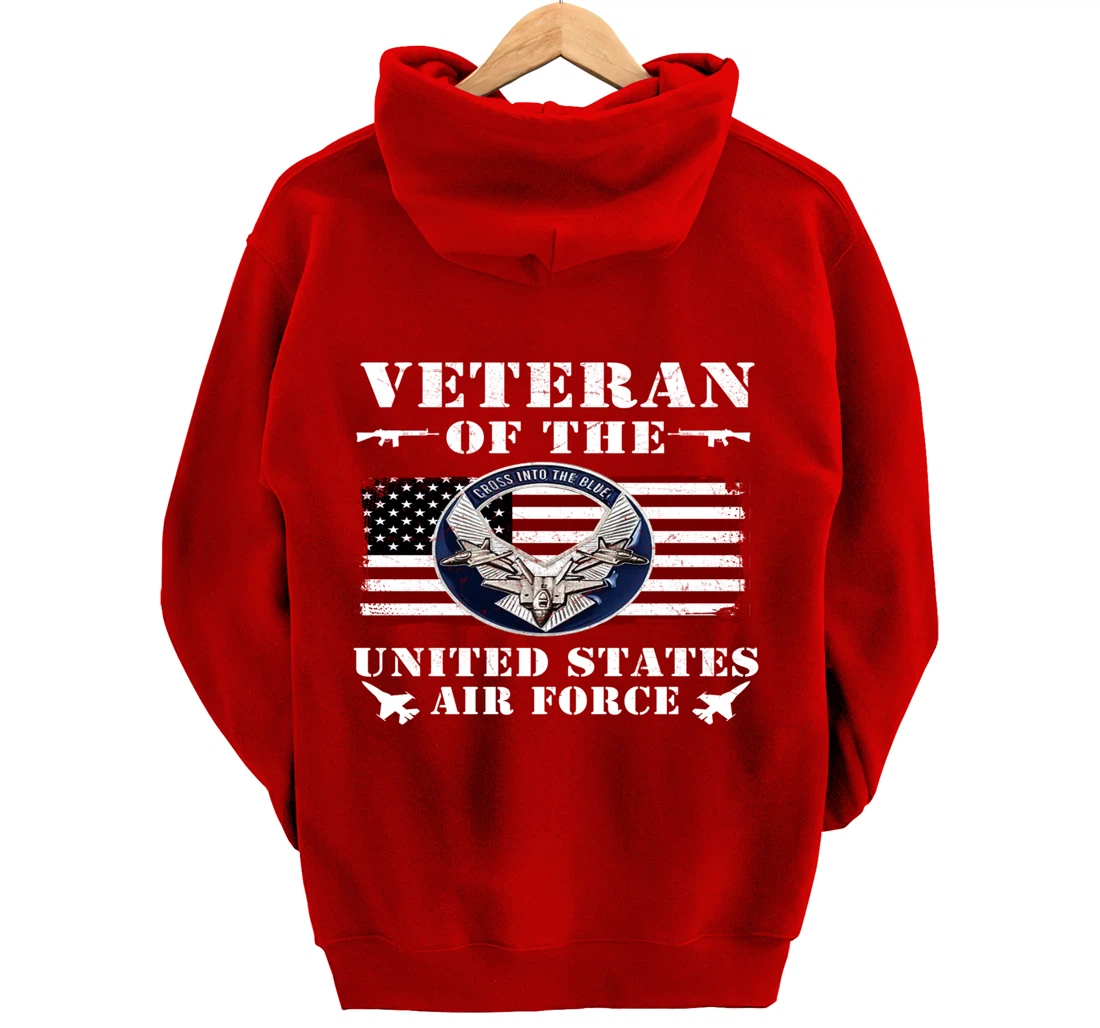 VETERAN 365 Veteran Of The United States Air Force Pullover Hoodie