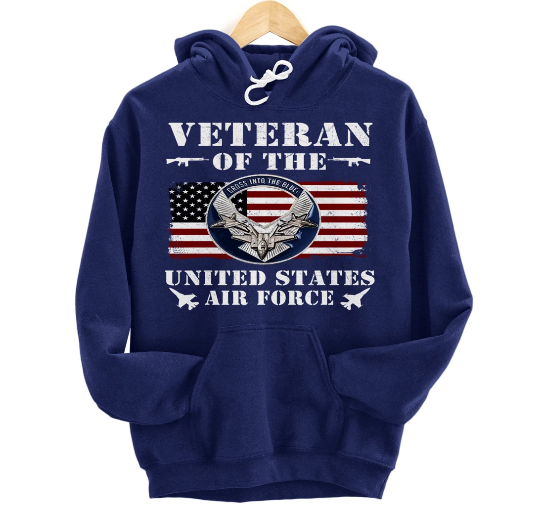 VETERAN 365 Veteran Of The United States Air Force Pullover Hoodie