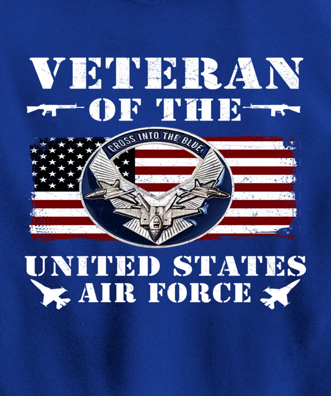 VETERAN 365 Veteran Of The United States Air Force Pullover Hoodie