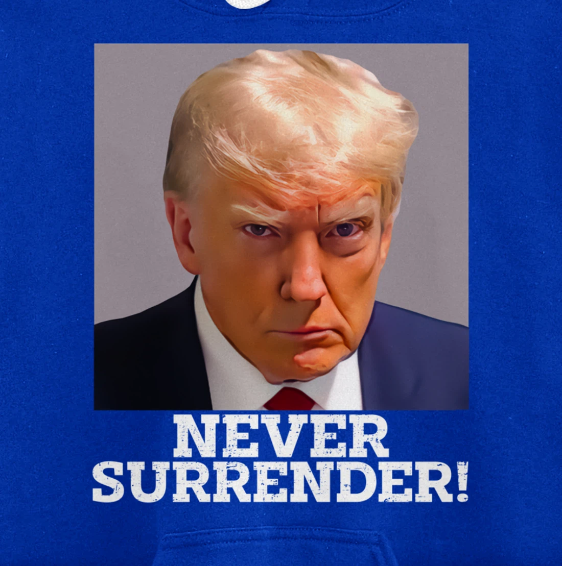 Never Surrender Pro Trump Pullover Hoodie