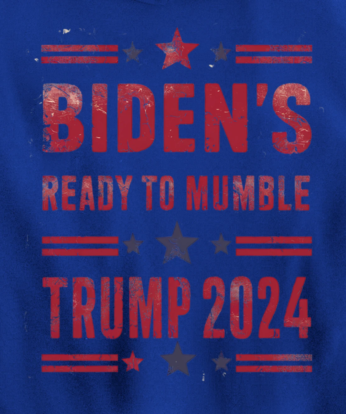 Trump Vs Biden 2024 Presidential Elections Funny Debate Pullover Hoodie