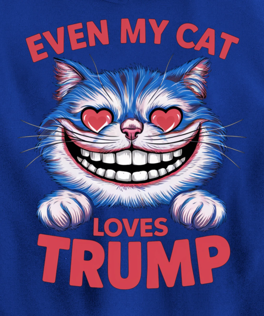 Even My Cat Loves Trump 2024 Trump 2024 supporter Pullover Hoodie