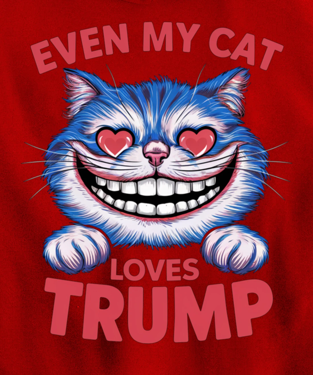 Even My Cat Loves Trump 2024 Trump 2024 supporter Pullover Hoodie