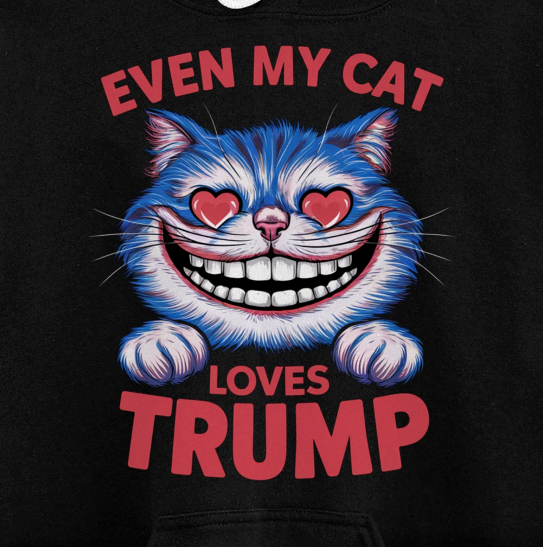 Even My Cat Loves Trump 2024 Trump 2024 supporter Pullover Hoodie