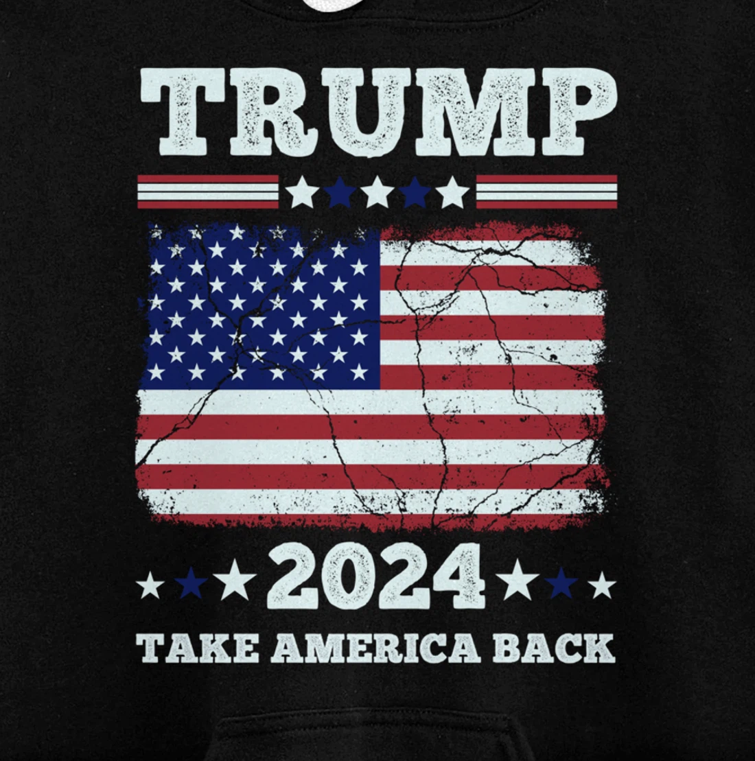 Donald Trump 2024 Take America Back Election - The Return Pullover Hoodie