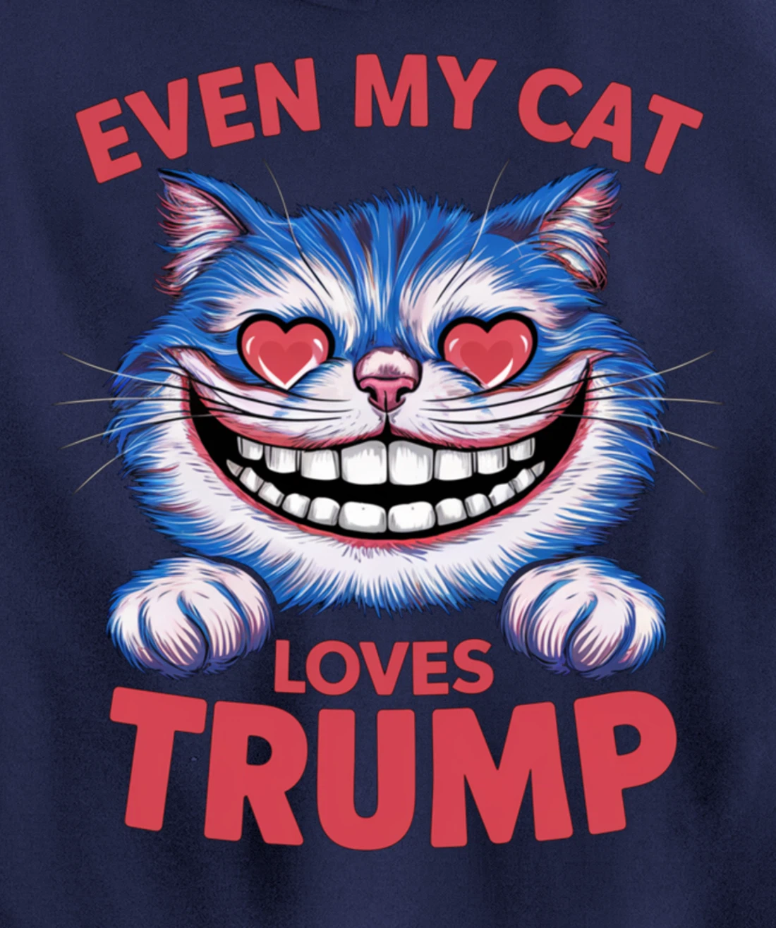 Even My Cat Loves Trump 2024 Trump 2024 supporter Pullover Hoodie