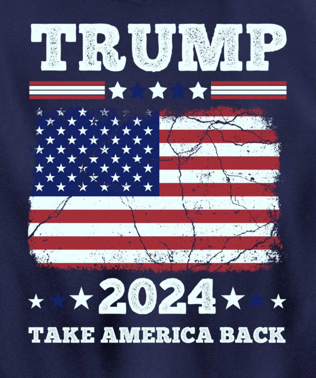 Donald Trump 2024 Take America Back Election - The Return Pullover Hoodie