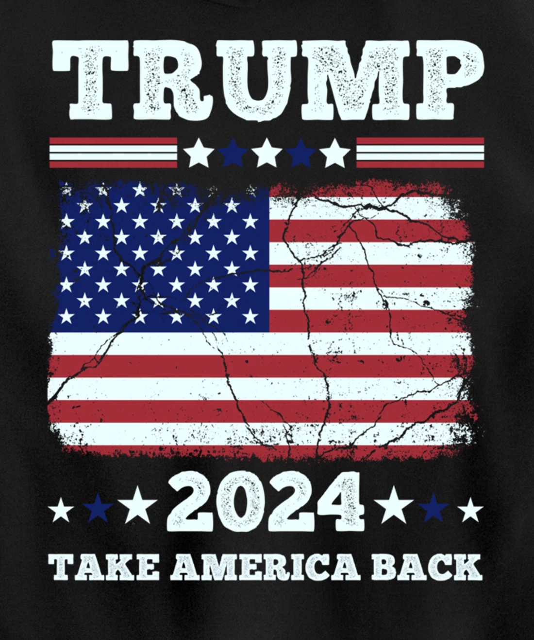 Donald Trump 2024 Take America Back Election - The Return Pullover Hoodie