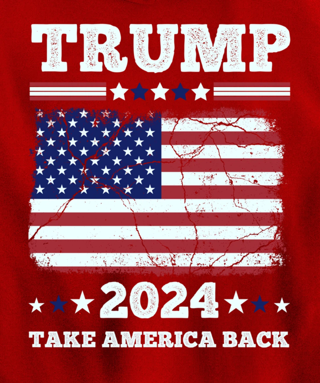 Donald Trump 2024 Take America Back Election - The Return Pullover Hoodie