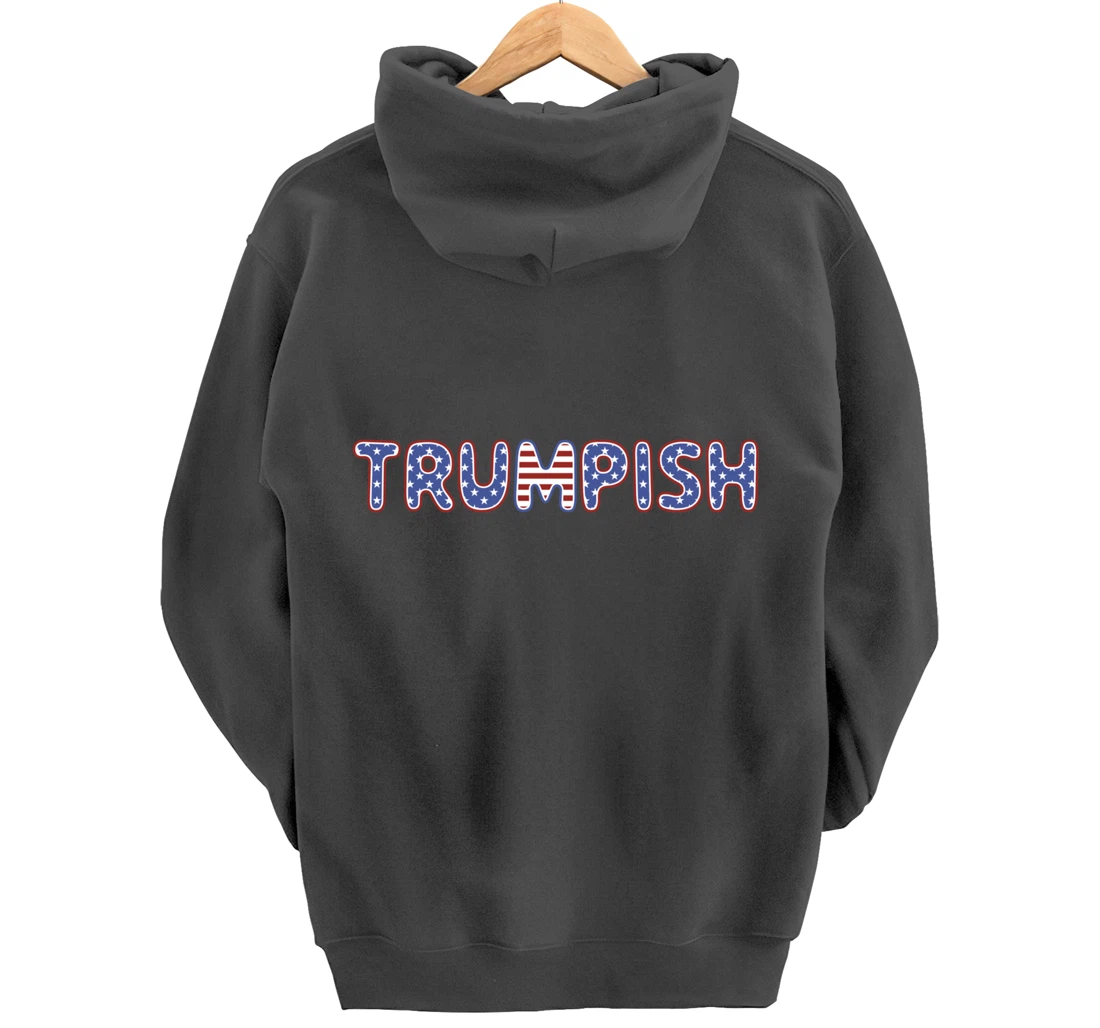 Trumpish 2024 Donald Trump 2024 Pro Trump Mug shot Trump Ish Pullover Hoodie