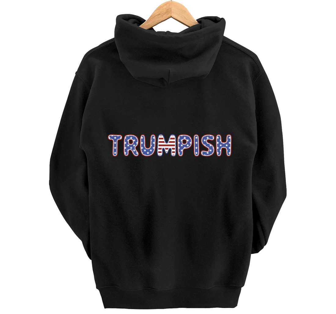 Trumpish 2024 Donald Trump 2024 Pro Trump Mug shot Trump Ish Pullover Hoodie