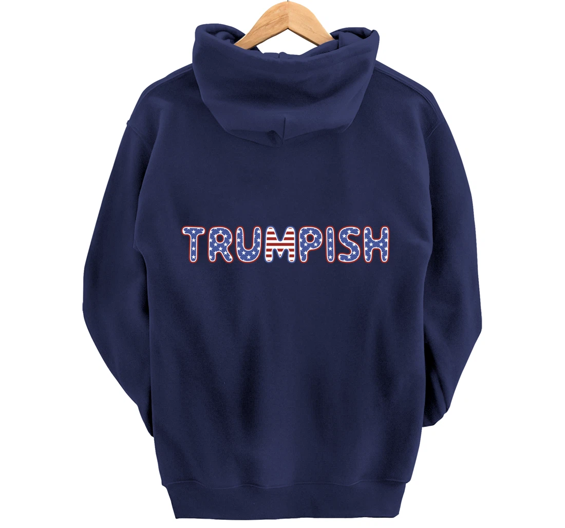 Trumpish 2024 Donald Trump 2024 Pro Trump Mug shot Trump Ish Pullover Hoodie
