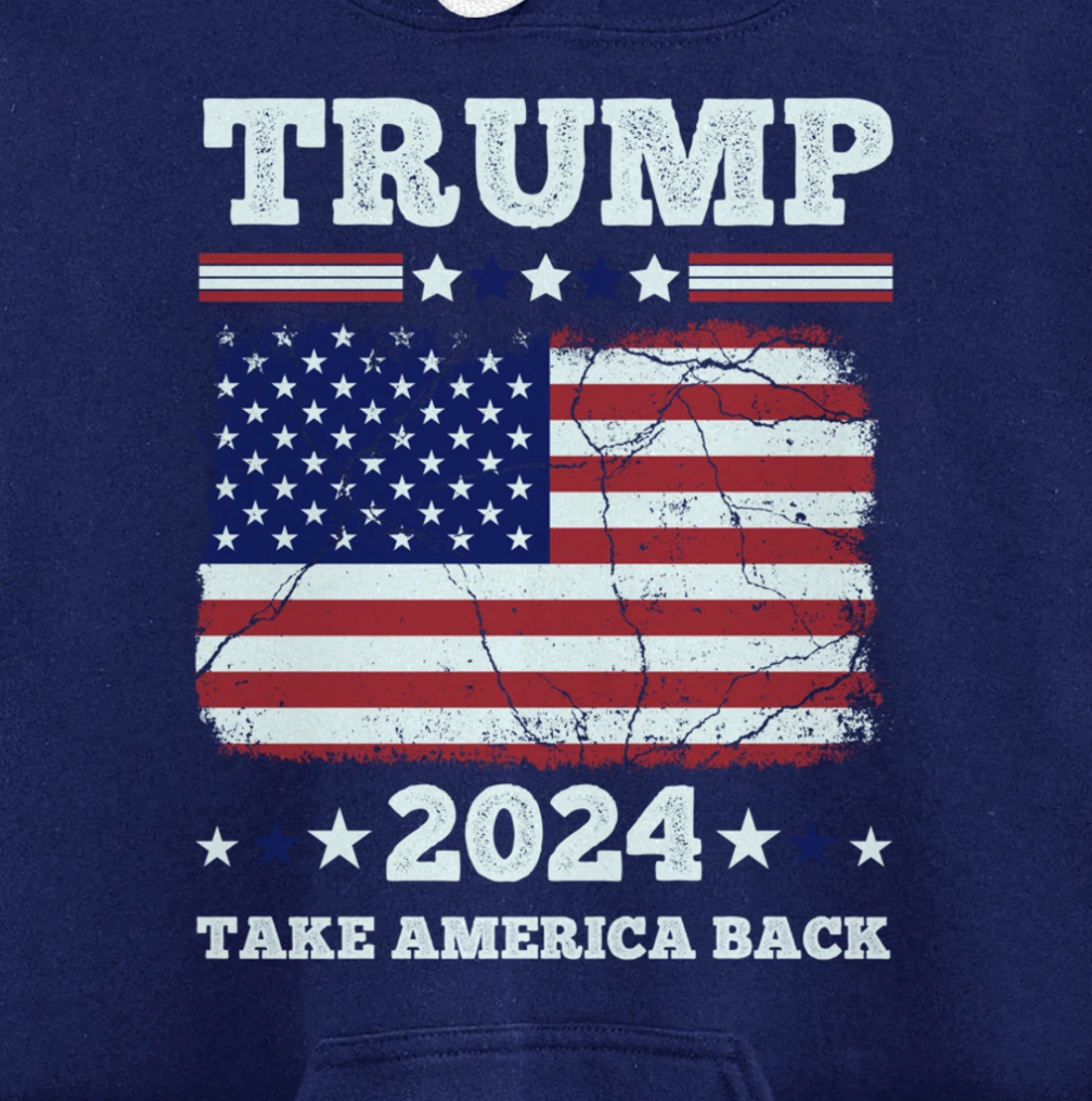 Donald Trump 2024 Take America Back Election - The Return Pullover Hoodie