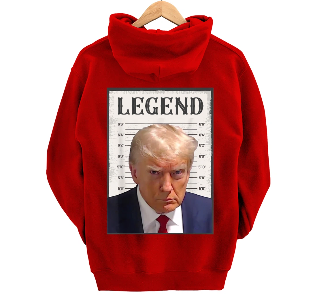 Trump 2024 President Legend Pullover Hoodie