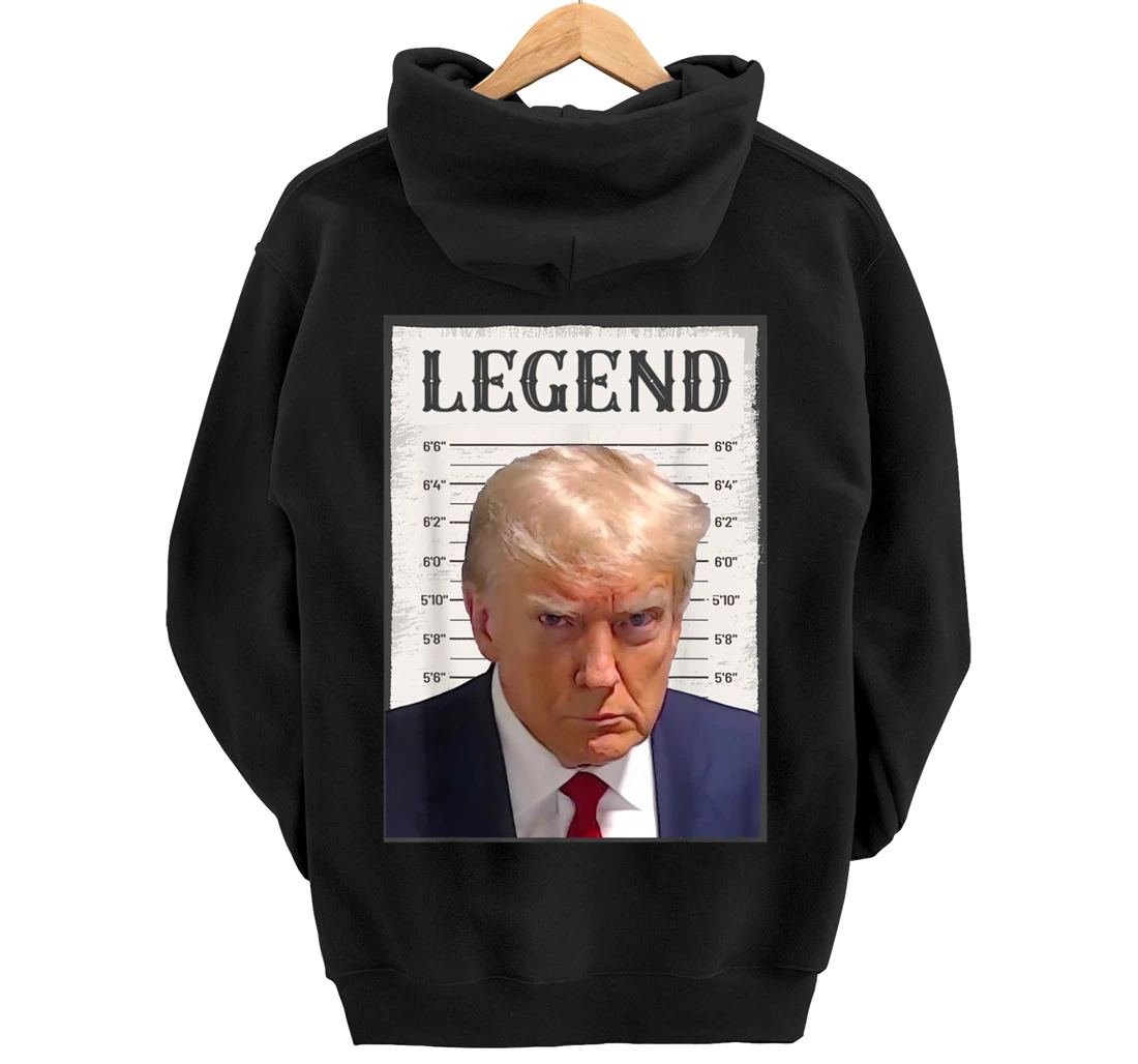 Trump 2024 President Legend Pullover Hoodie